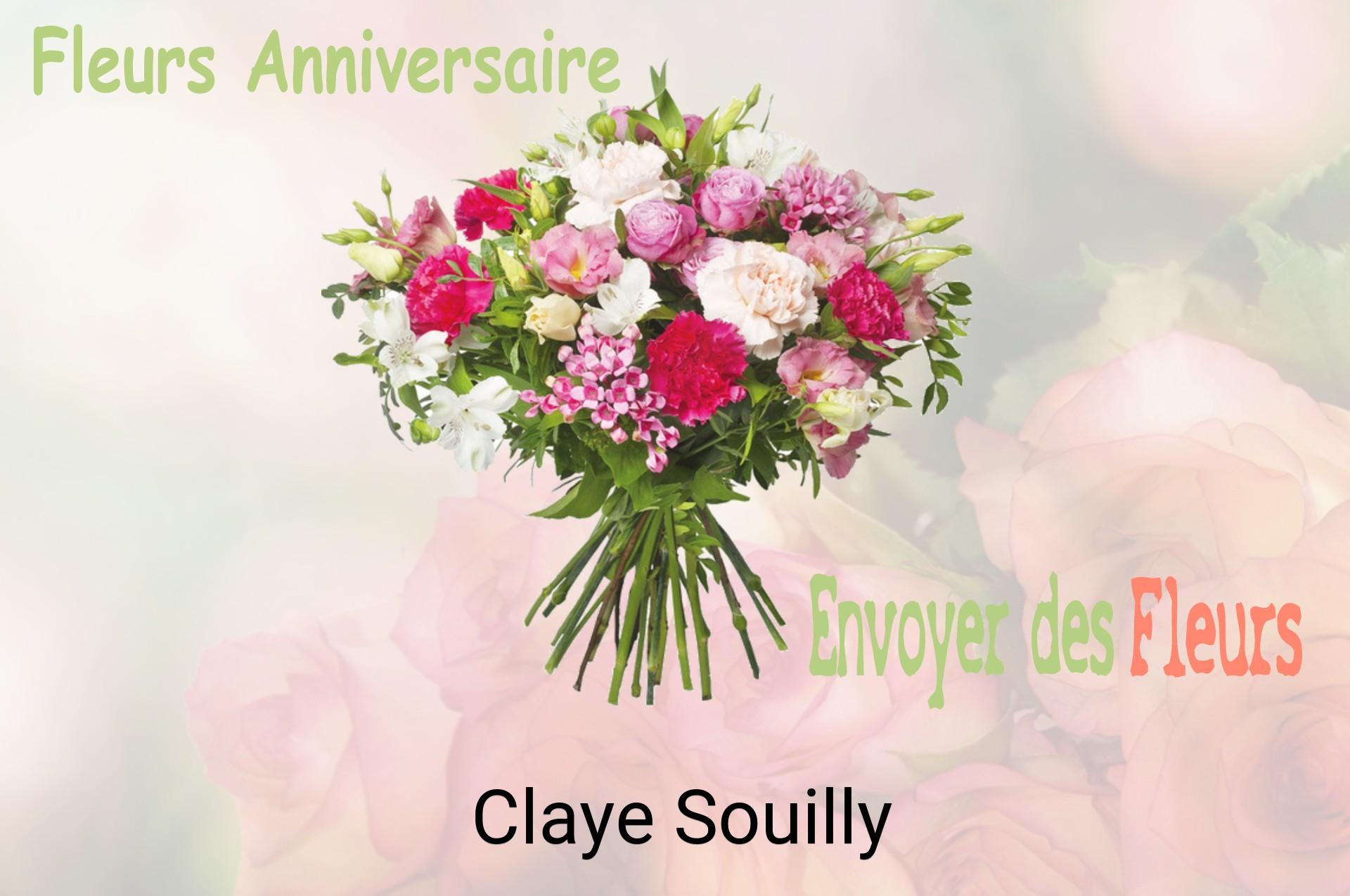 Bouquet de fleurs d’anniversaire livré à Claye-Souilly